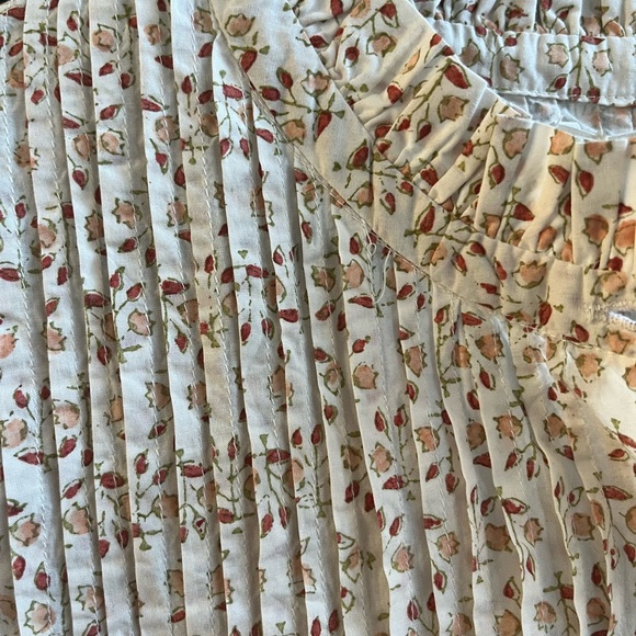 Doen blockprint dress SZ M - Picture 4 of 5